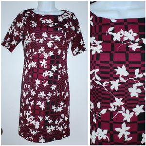 Alfani Floral Midi Shift Dress